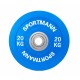 Súlytárcsa gumírozott Bumper Plate SPORTMANN 20kg/51mm – Kék
