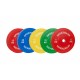 Súlytárcsa gumírozott Bumper Plate SPORTMANN 20kg/51mm- Kék