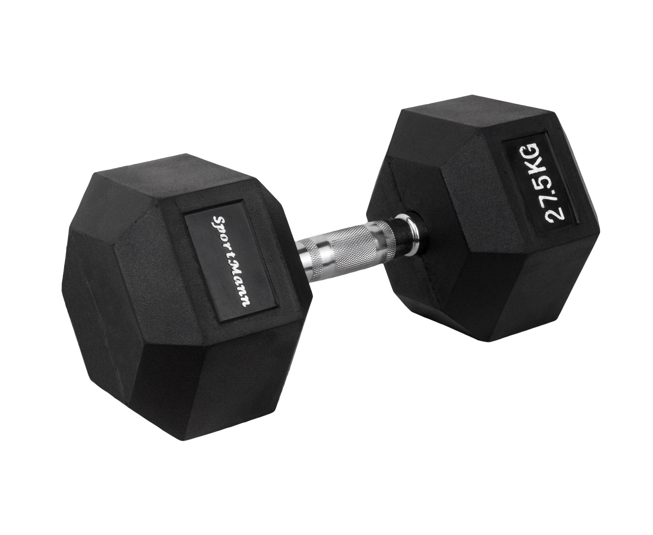 Hatszögű kézisúlyzó 27.5 kg Sportmann