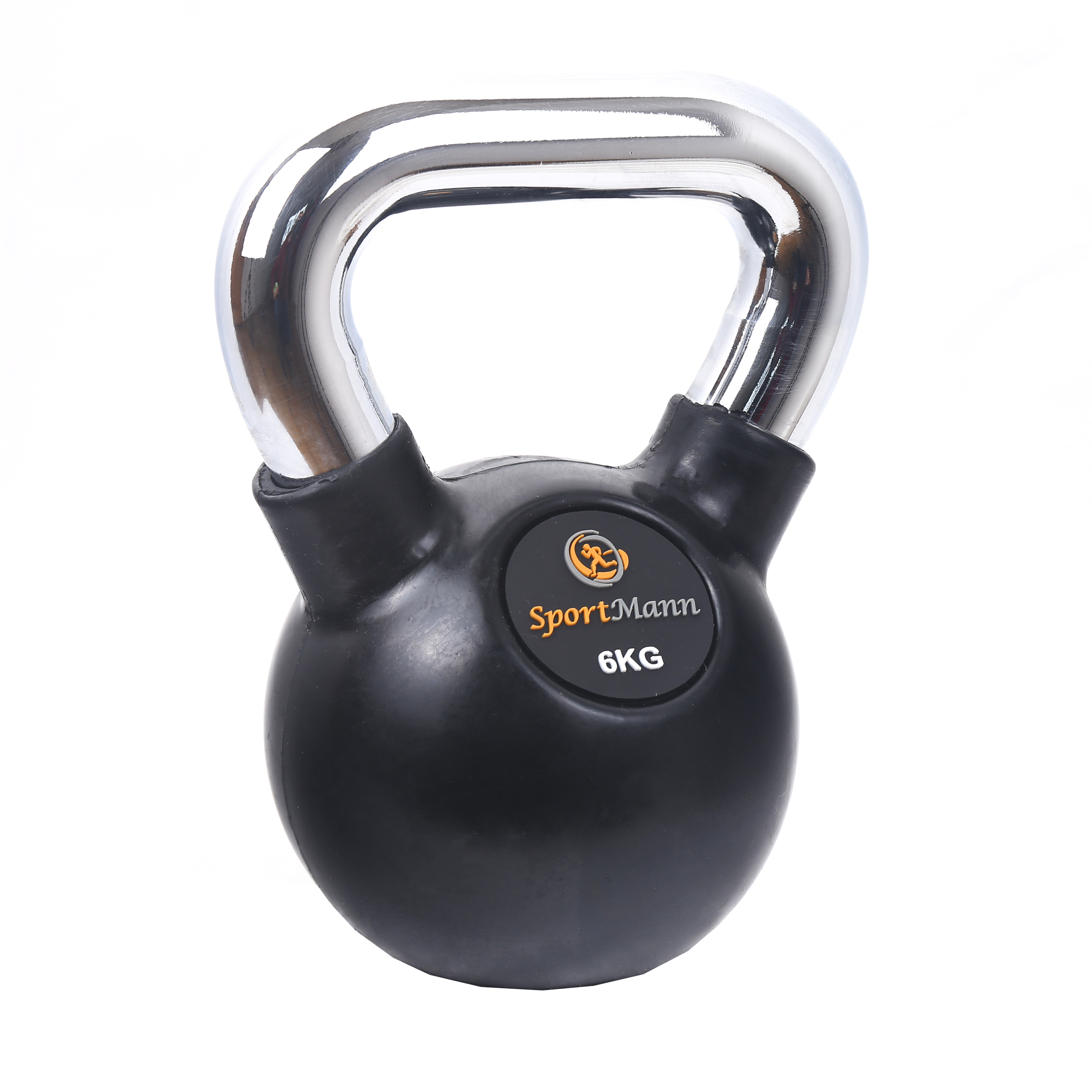 Gumírozott Kettlebell Sportmann 6 kg