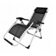 Sportmann Deluxe Kerti szék, összecsukható, fekete