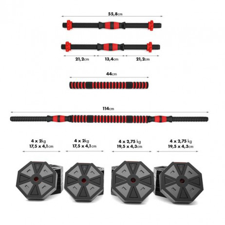 Set Gantere HMS SGC40 40 kg