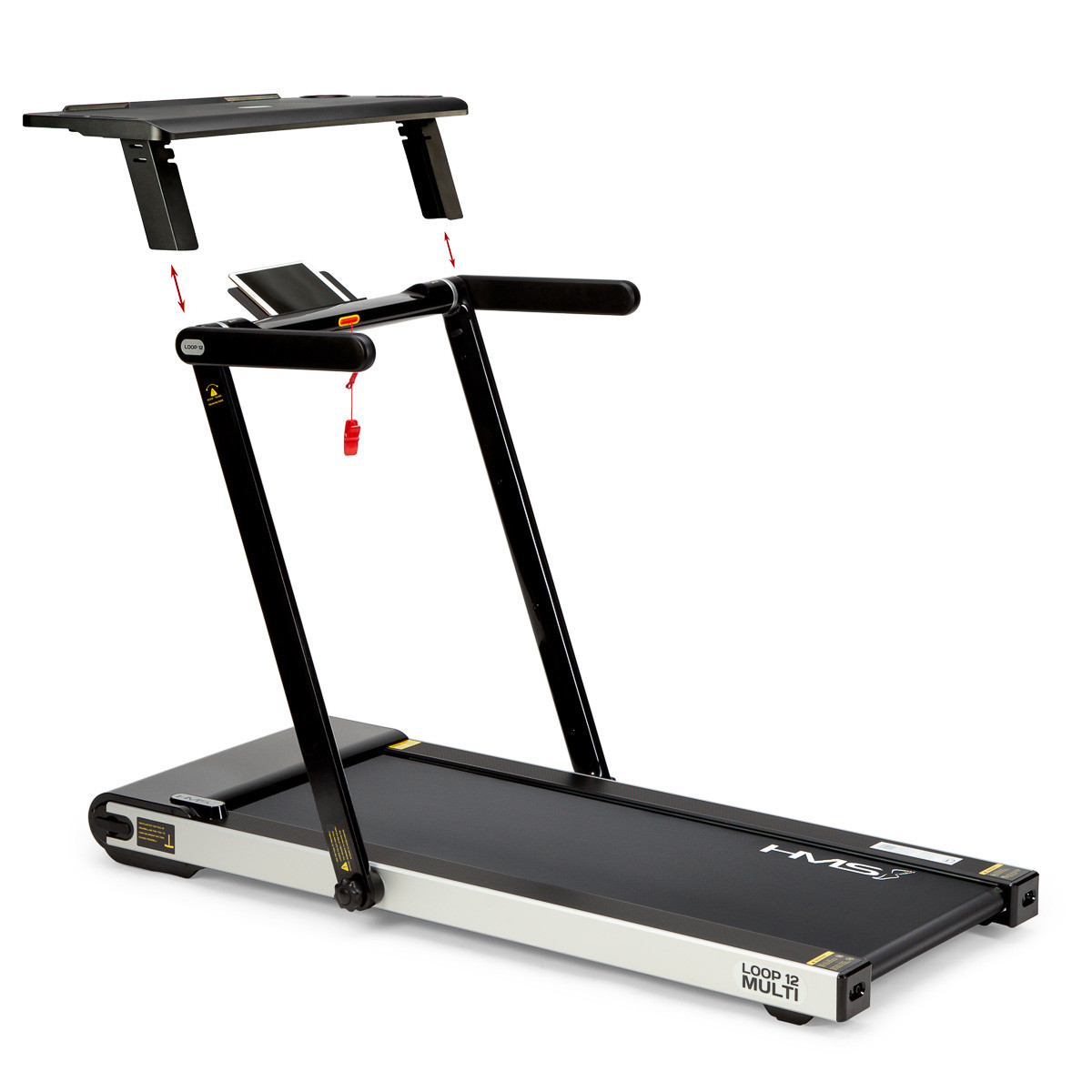 HMS LOOP12 MULTI, Elektromos futópad, 2,5 LE, 120 kg