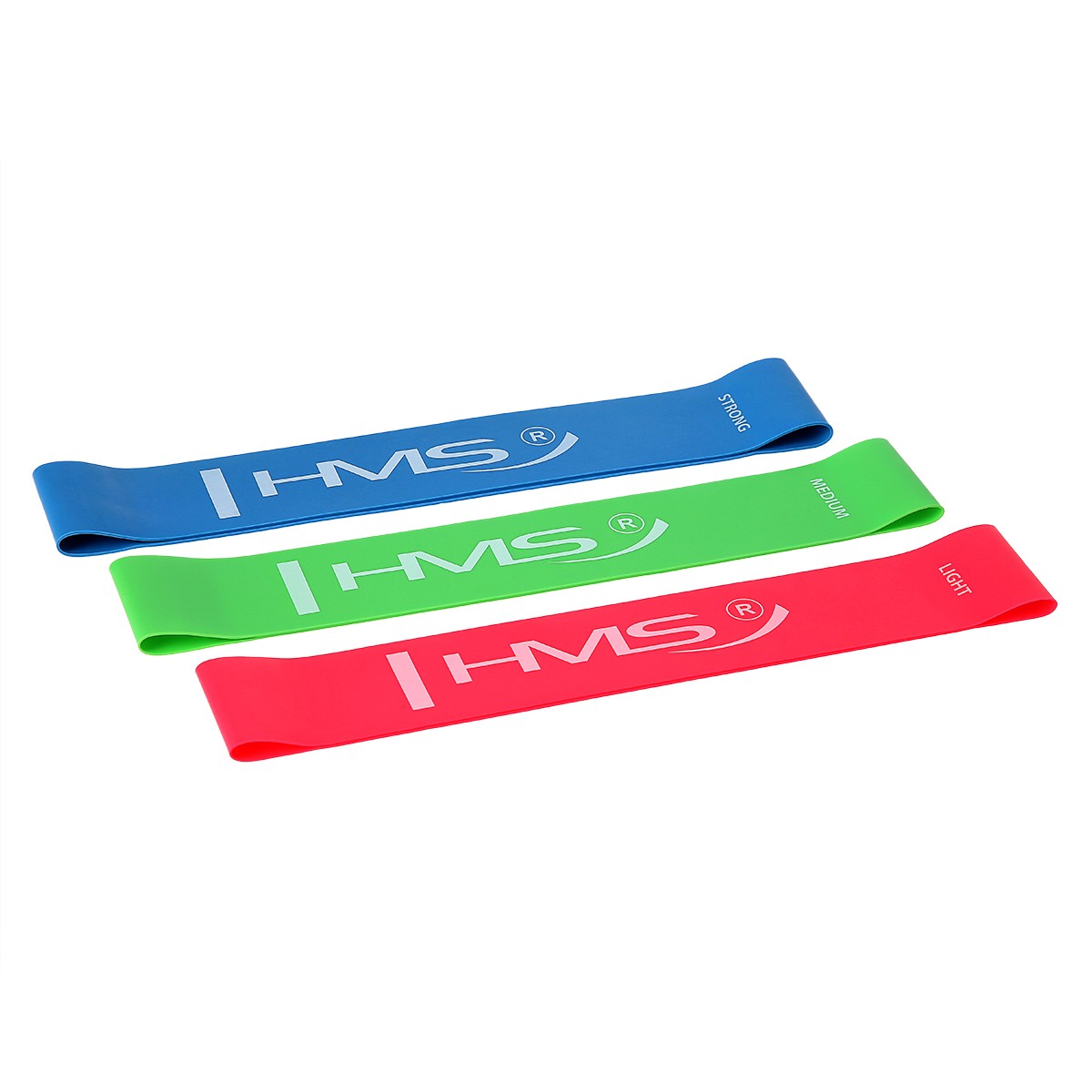 Fitness gumiszalag készlet HMS GU04 SLIM