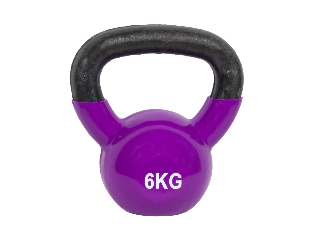 Vinil Kettlebell harangsúlyzó Sportmann 6kg