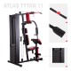 Gép Multifunkcionális TYTAN 11 HOME GYM HMS HÁZI TORNATORNÁZÓ