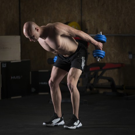 SET DE GANTERE 30 KG HMS BARBELL