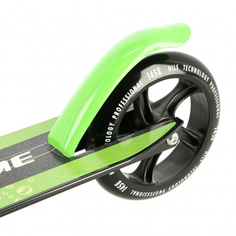 Trotineta Nils Extreme HD114, 145 mm, Verde