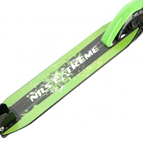 Trotineta Nils Extreme HD114, 145 mm, Verde