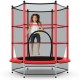 Sportmann trambulin és biztonsági háló 140 cm - Piros