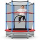 Sportmann trambulin és biztonsági háló 140 cm - Kék