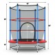 Sportmann trambulin és biztonsági háló 140 cm - Kék