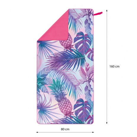 Prosop Microfibra Nils NCR14 Ananas 160 x 80 cm