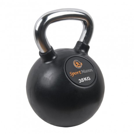 Gantera Kettlebell cauciucata 38kg Sportmann