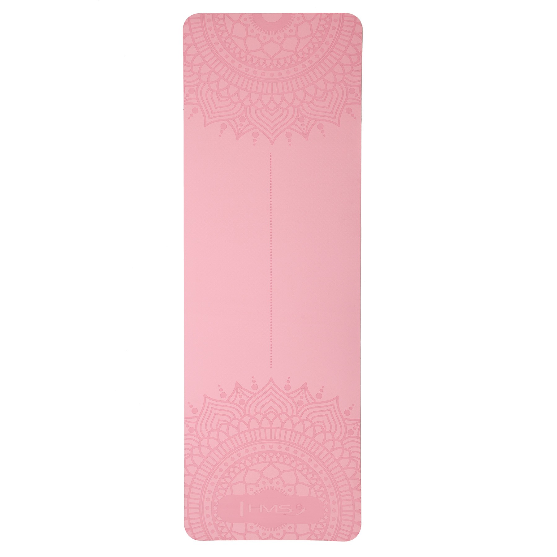 Jógamatrac HMS YM10 TPE, rózsaszín