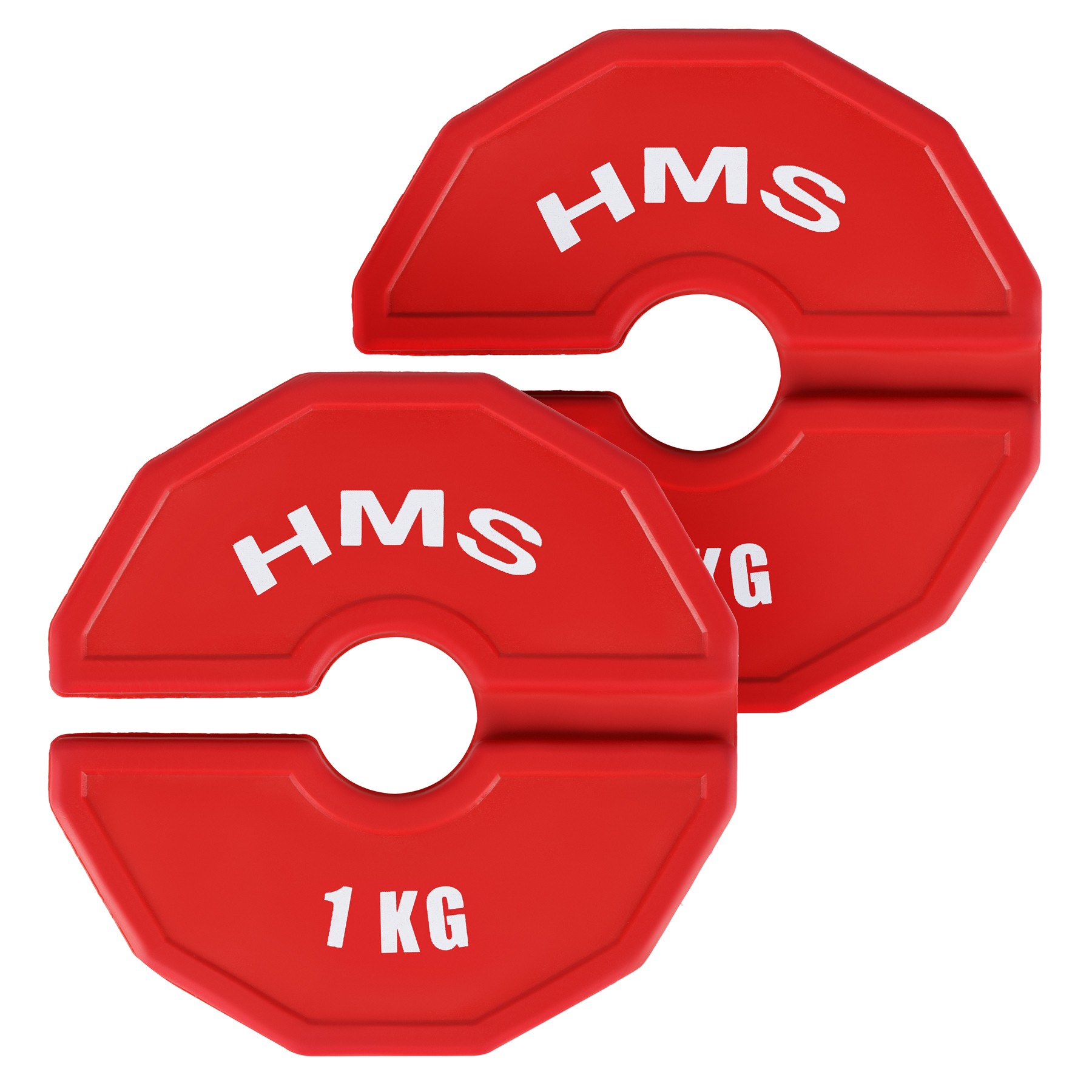 Gumírozott súlytárcsa készlet HMS TSN100 2x1 kg / 35 mm
