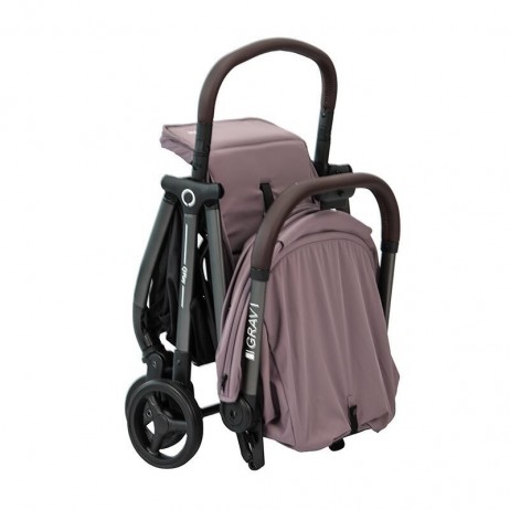 Carucior sport Qplay GRAV cu pliere cu o singura mana, Violet