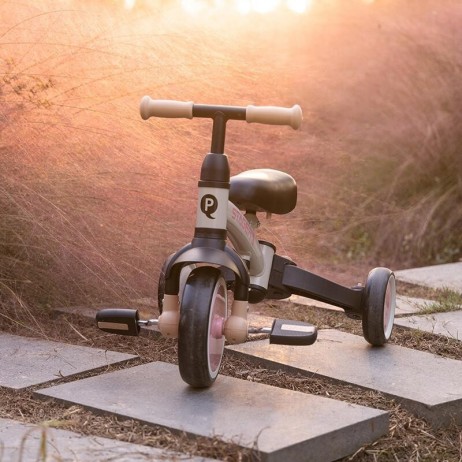 Tricicleta evolutiva pliabila Qplay STAGER Roz