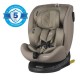 Scaun auto rotativ cu isofix grupa 0-36 kg Coccolle Nova 2022 Moonlit Grey