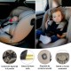 Scaun auto rotativ cu isofix grupa 0-36 kg Coccolle Nova 2022 Moonlit Grey