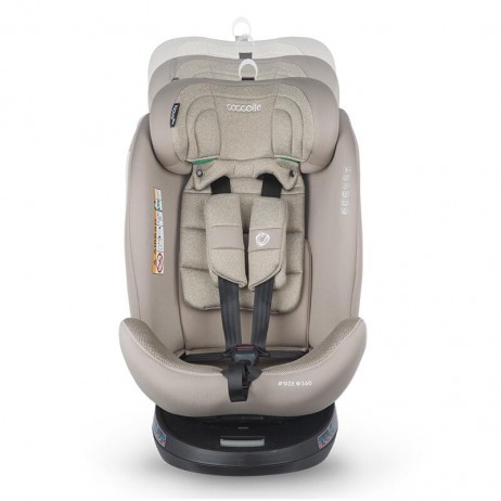 Scaun auto rotativ cu isofix grupa 0-36 kg Coccolle Nova 2022 Moonlit Grey