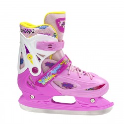 Nils Extreme Patine reglabile hockey copii-roz