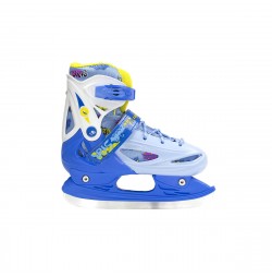 Nils Extreme Patine reglabile hockey copii-albastru