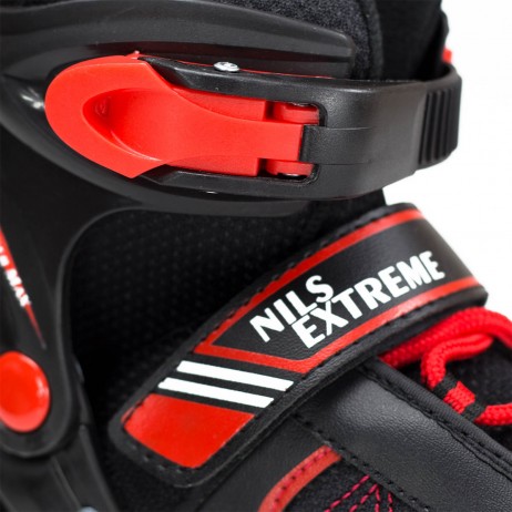 Nils Extreme Patine reglabile fete-negru/roz