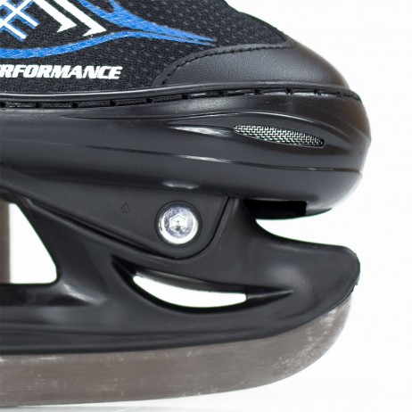 Nils Extreme Patine reglabile -negru/albastru