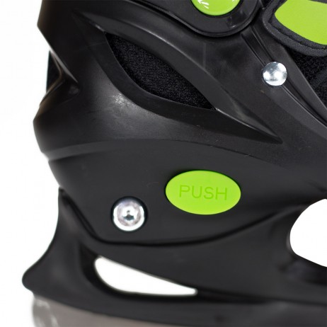 Nils Extreme Patine reglabile -negru/verde