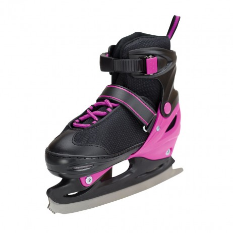 Nils Patine reglabile negru/roz NF7104A