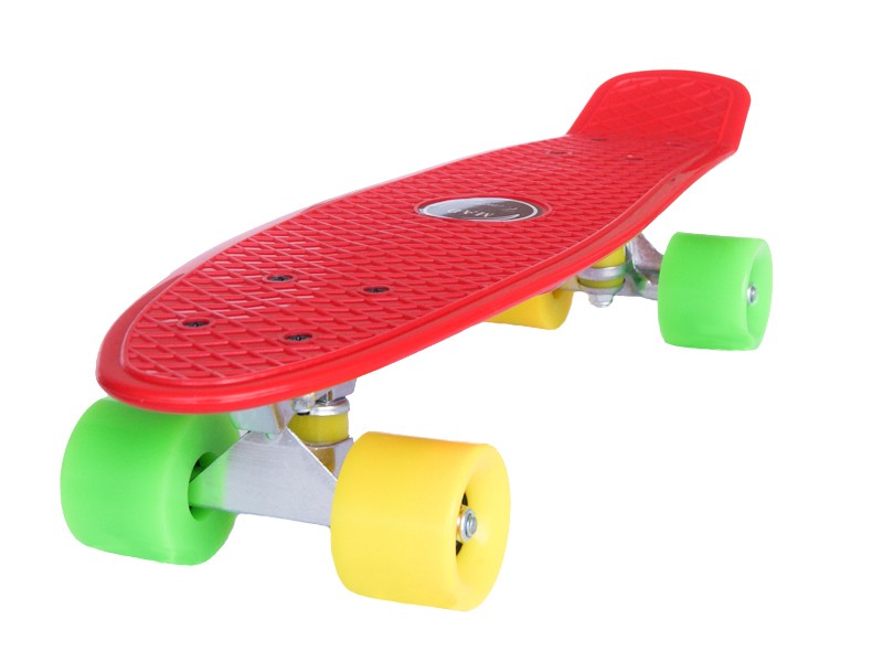 Deskorolka fiszka Mad Cruiser Original - czerwona