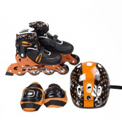 Set role reglabile Nils Extreme NJ082- negru/oranj