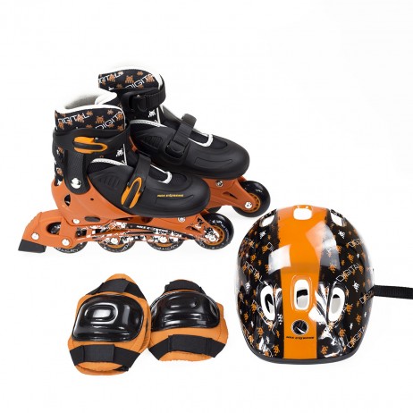 Set role reglabile Nils Extreme NJ082- negru/oranj