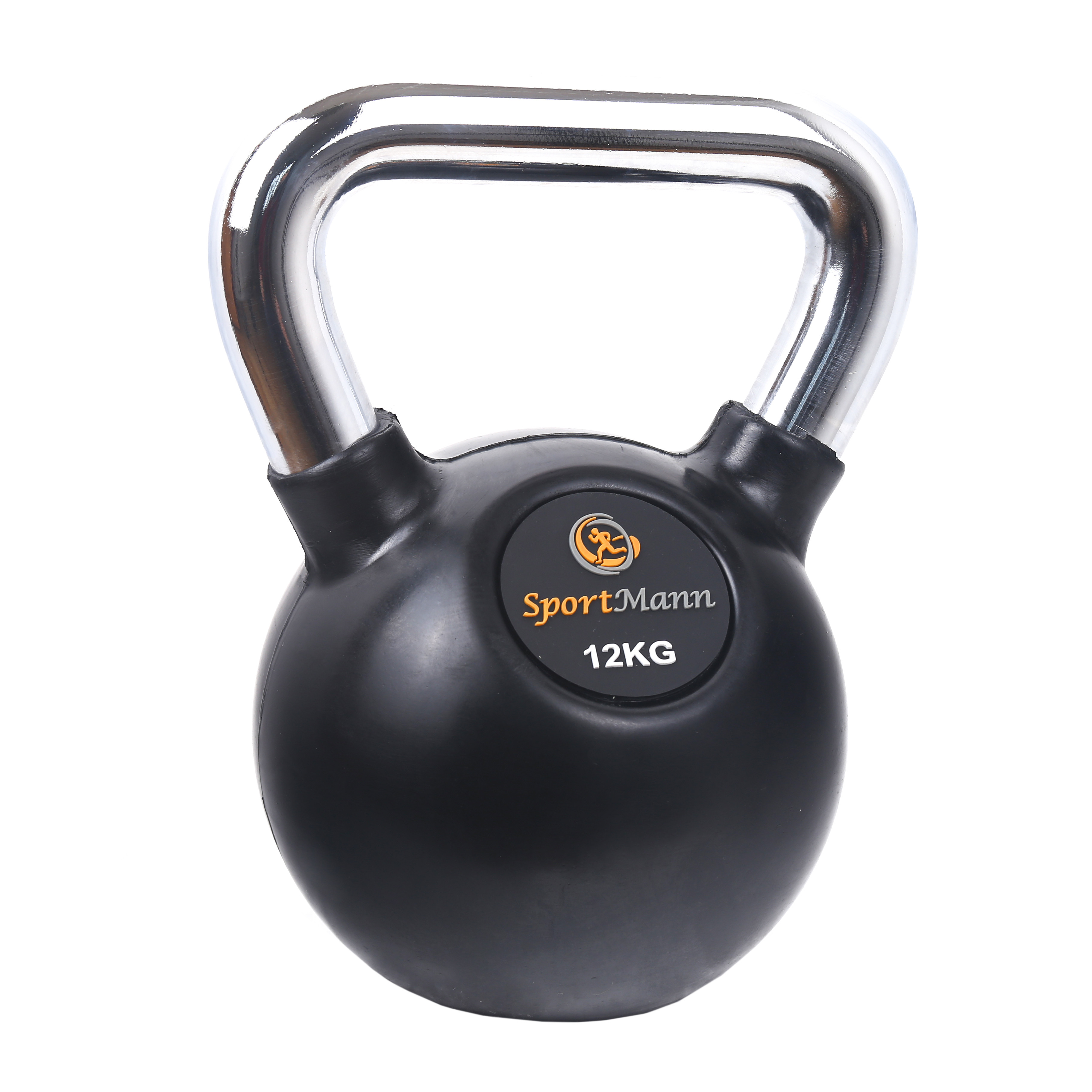 Hantel gumowany Kettlebell Sportmann 12kg