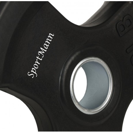 Greutate cauciucata 5kg/31mm Sportmann
