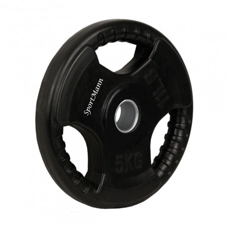 Greutate cauciucata 5kg/31mm Sportmann