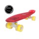 Penny board Mad Cruiser Full LED ABEC 7 - červená