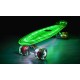 Penny board Mad Cruiser Full LED ABEC 7 - zelená