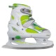 Nastaviteľné korčule Nils NF701A-biela/zelená