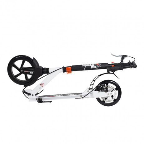 Trotineta Nils Extreme HA230T Roti PU 230mm/200mm - Alb/Negru