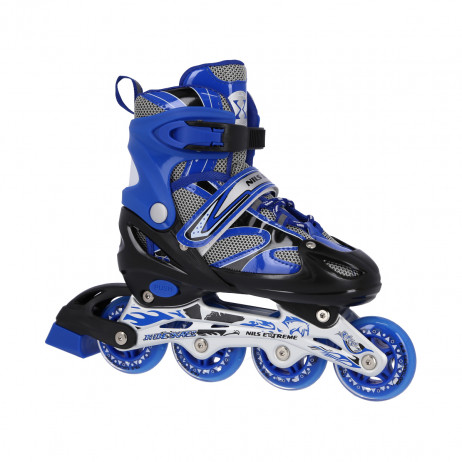 NH18366 A 2IN1 BLUE SIZE S(31-34) IN-LINE SKATES/HOCKEY ICE SKATES