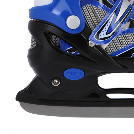 NH18366 A 2IN1 BLUE SIZE S(31-34) IN-LINE SKATES/HOCKEY ICE SKATES