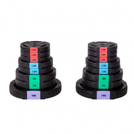 Set Haltera si Gantere HMS SGSP60 62kg