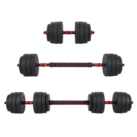 Set Haltera si Gantere ciment Sportmann SHG07 40 kg