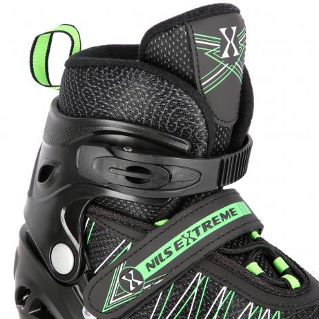 Role Reglabile 2in1 Nils Extreme NH11912A Negru/Verde