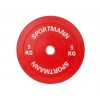 Disc Greutate Cauciuc SPORTMANN - 5 kg / 51 mm