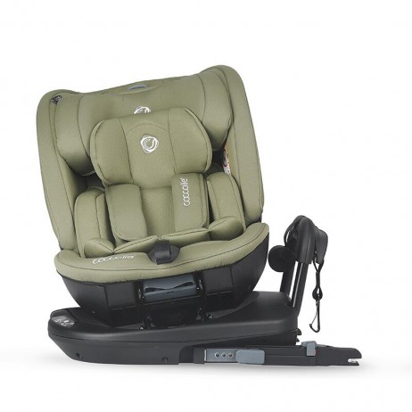 Scaun auto rotativ iSize 40-150 cm Coccolle Velsa Moss green