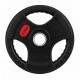 Pogumovaný olympijský disk Sportmann Deluxe 25 kg/51 mm