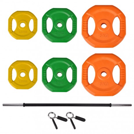 Haltera set inSPORTline Pump 2 - 20 kg (30 mm)